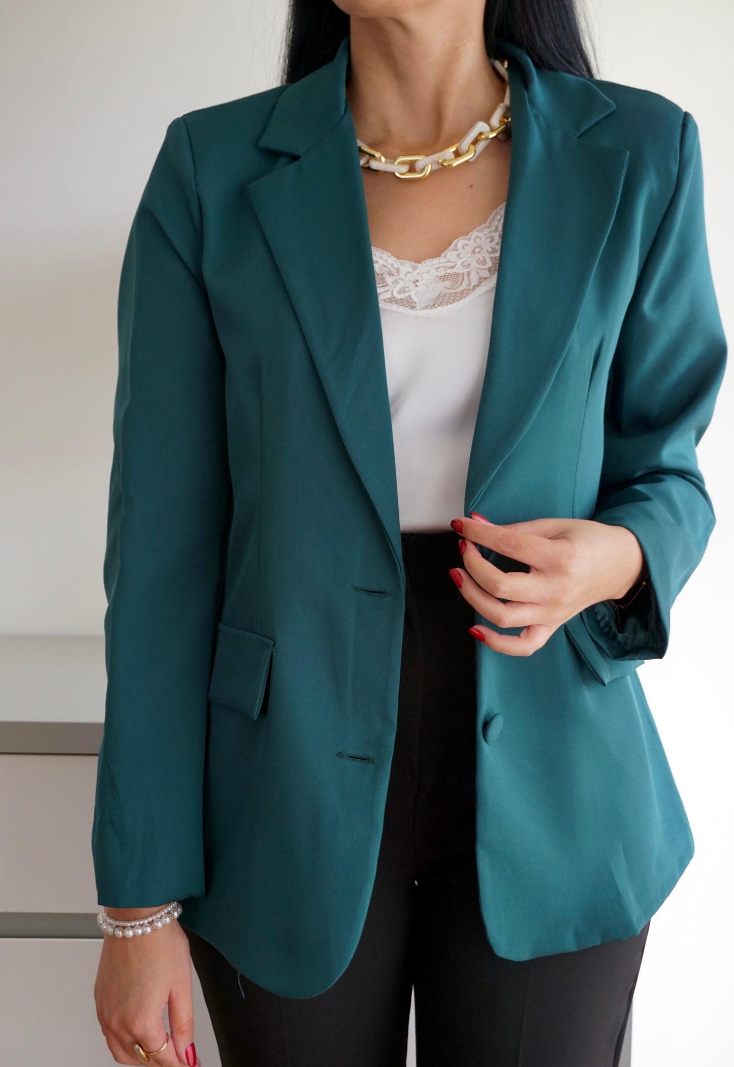 Blazers manga comprida forrado