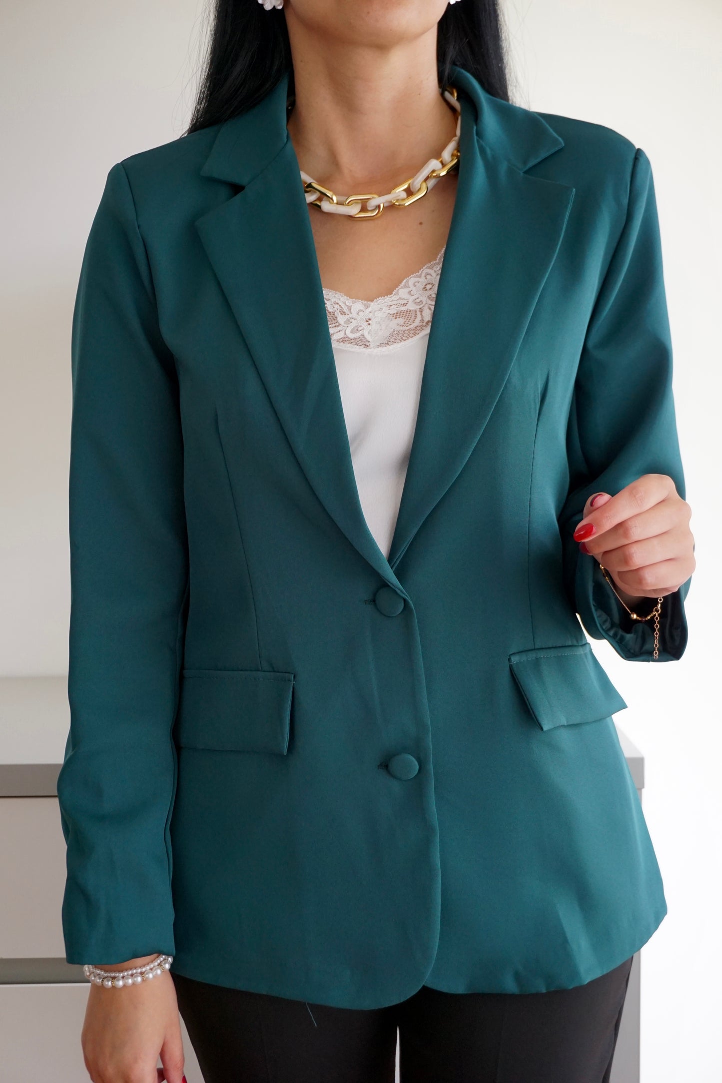 Blazers manga comprida forrado