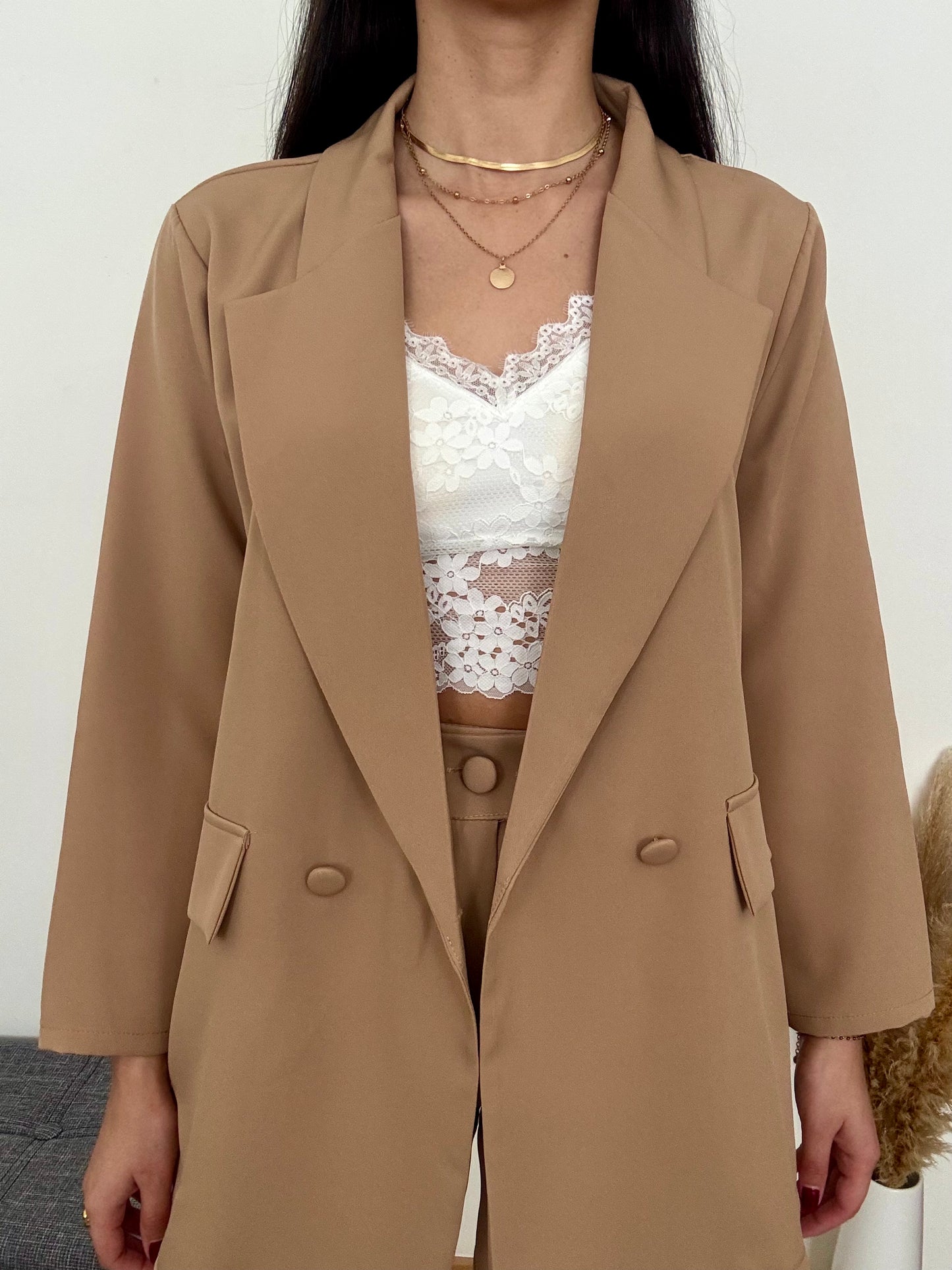 Conjunto blazer e calça