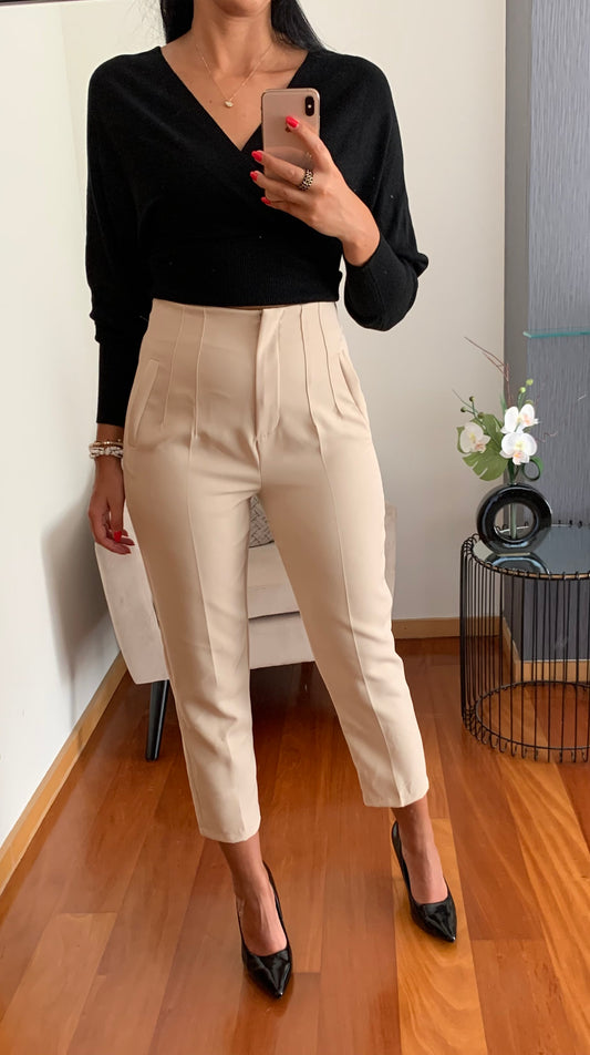 Calça cinta subida