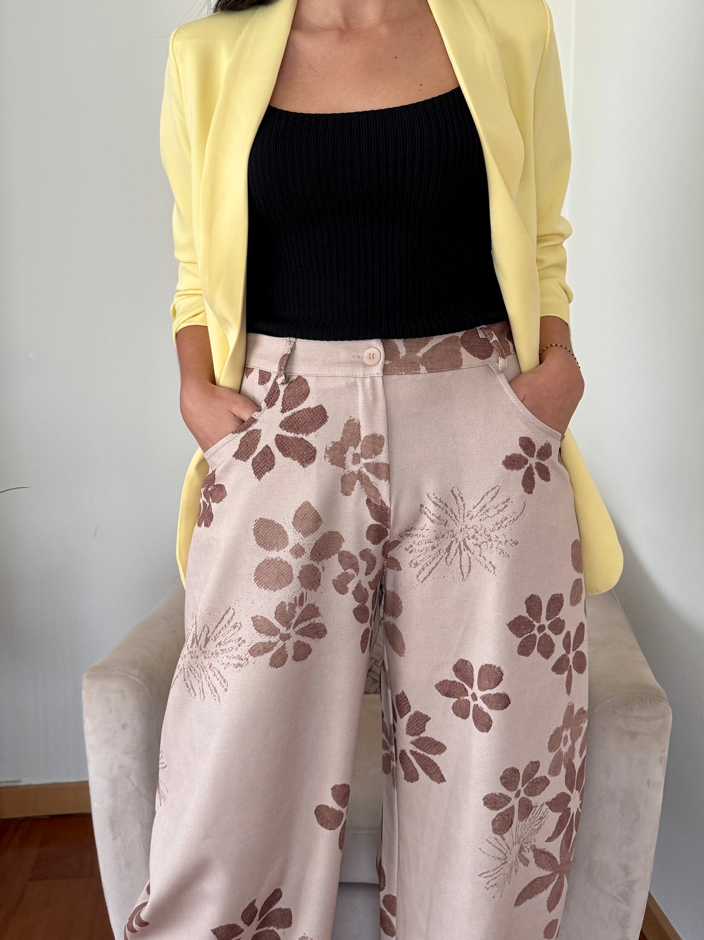 Calça estampada
