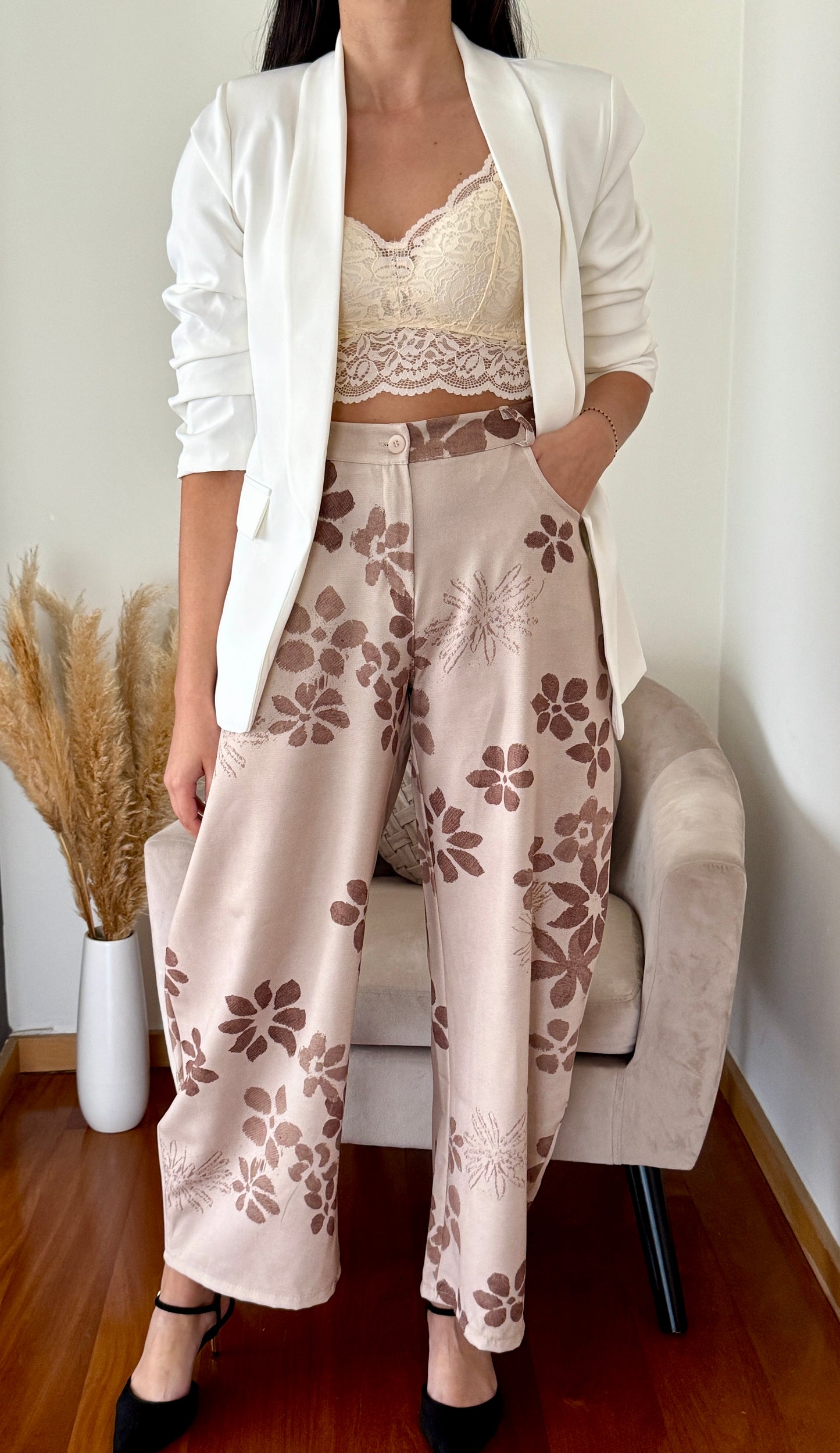 Calça estampada