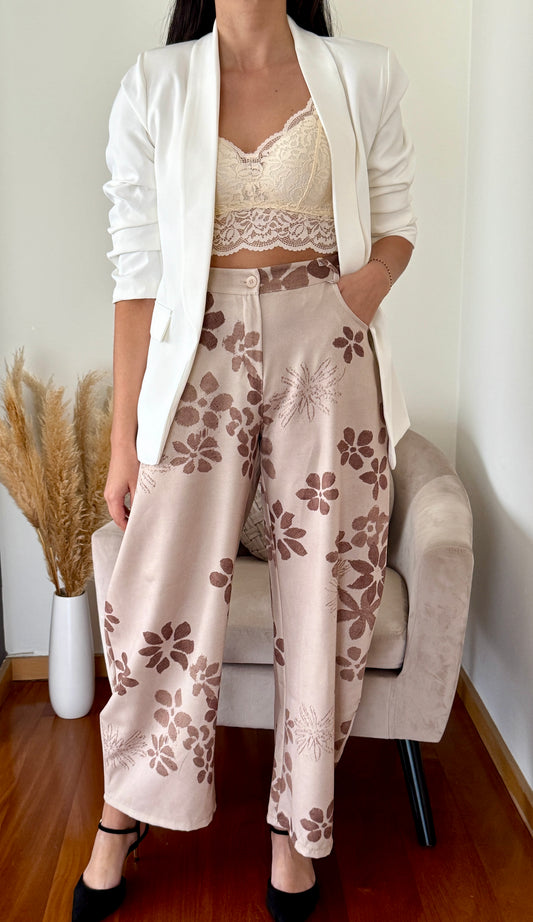 Calça estampada