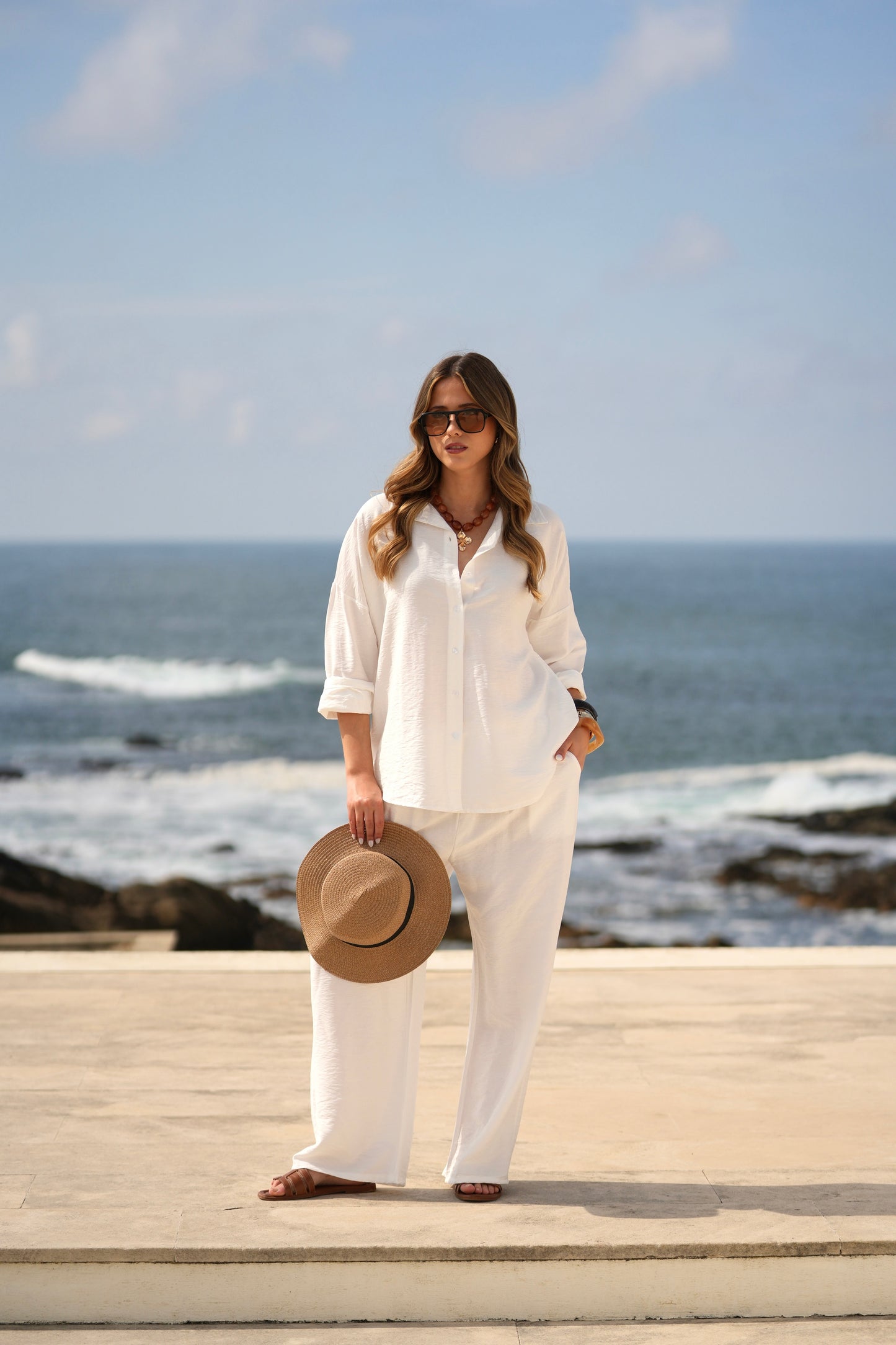 Conjunto Linho Branco