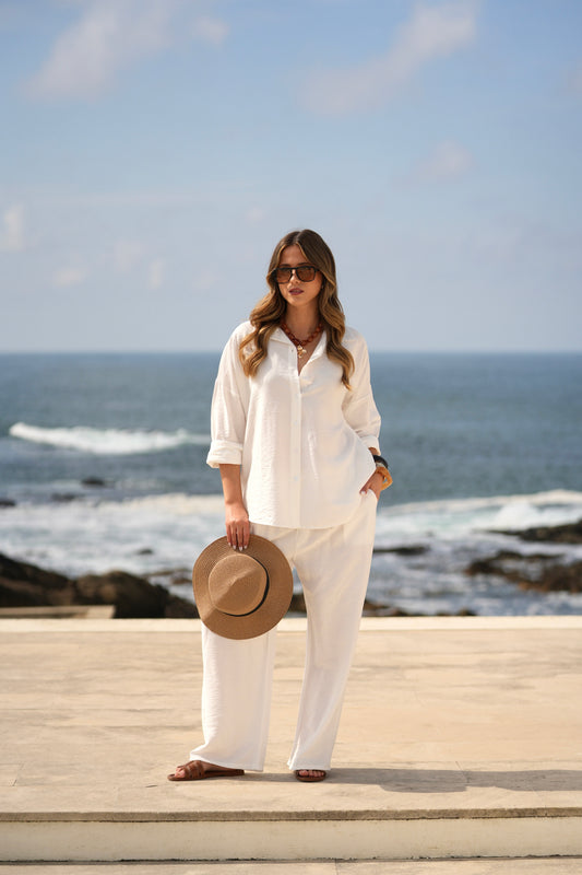 Conjunto Linho Branco