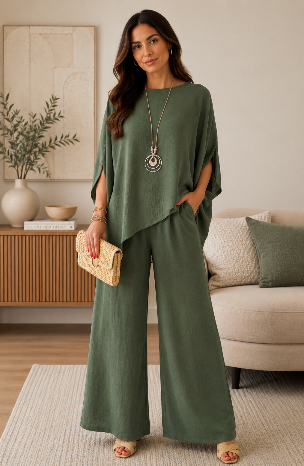 Conjunto Fluido Feminino