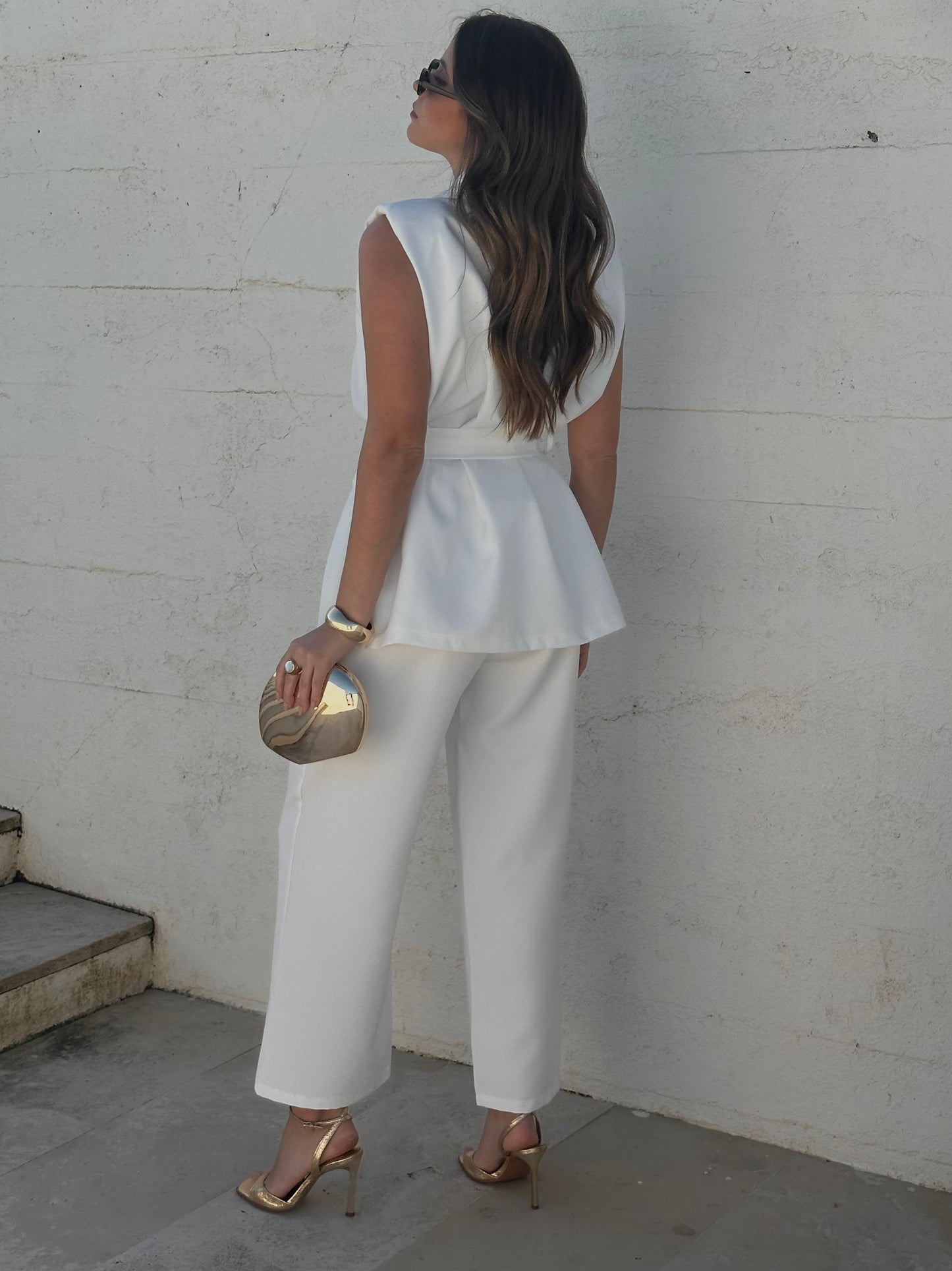 Conjunto Elegante Colete e Calça