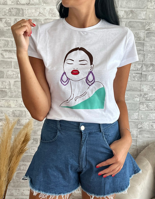 T-shirt estampa